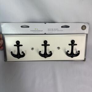 Threshold Nautical Anchor Wall Hooks Ocean Sea Decor Beach House